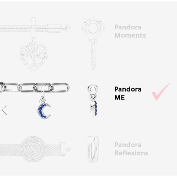 Authentic Pandora ME Cheeky Peach Mini Dangle Charm 14k Rose Gold Plated - Picture 6 of 6